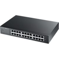 Logo 24 ports gbps rj45 - sans ventilateur - desktop zy-gs190024e