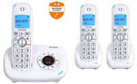 Logo Alcatel, produit r�f�rence : xl 585 voice trio blanc