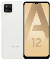 Logo Samsung, produit r�f�rence : galaxya12blanc