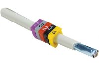 Logo Bagues de marquage diamtre 8 mm - 4 jaune 753506
