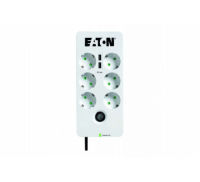 Logo Eaton protection box 6 usb tel@ din - protection contre les surtensions - 2500 w 767784