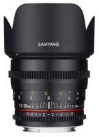 Logo Samyang, produit r�f�rence : sam 50 t 15 canon