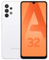 Logo Samsung, produit r�f�rence : galaxya32blanc