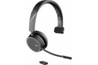 Logo Plantronics voyager 4210 casque monoral bt + cl usb type c 464211