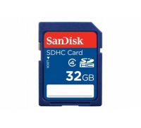 Logo Sandisk standard - carte m�moire flash - 32 go - class 4 - sdhc 766724