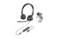Logo Poly bundle studio p5 & blackwire 3325 usb-a/jack 2 couteurs 463324