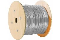 Logo Touret cble rj45 500m multibrin f/utp cat5e gris