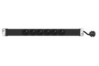 Logo Multiprise rackable 19'' 6 prises 808893