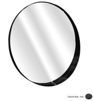 Logo Miroir rond miroirs - mb10713 noir  mat