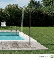 Logo Colonne de douche indoor & outdoor colonne piscine - wx71428 inox