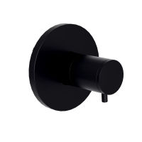 Logo Faade externe robinet d'arrt pour installation sur bati systme triverde - xt61013 noir  mat