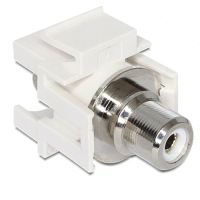 Logo Embase keystone rca femelle > rca femelle blanc 49955