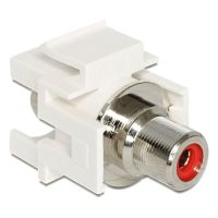 Logo Embase keystone rca femelle > rca femelle rouge 49953