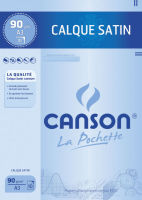 Logo Canson papier calque, satin, a3, 70/75 g/m2 339246600