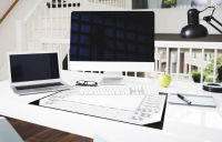 Logo Accessoire, durable bloc de rechange pour sous-main avec calendrier 9729202