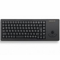 Logo Clavier miniature mca trackball noir usb ch187