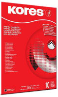 Logo Kores papier carbone, format a4, 100 feuilles, noir 5635201