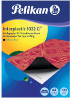 Logo Pelikan papier carbone interplastic 1022 g, 10 feuilles 56401026