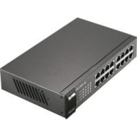Logo Switch non administrable 16 ports 10/100/1000 sans ventilateur consommation 6,4 watts. v2 zy-gs110016v2