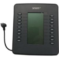 Logo Snom module extension de touche d7 pour 7xx - gris anthracite 3924