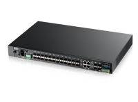 Logo 24 ports gbps sfp - 4 ports gbps combo rj45/sfp - module de ventilation - protection contre surtensi zy-mgs352028f
