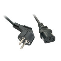 Logo Lindy iec-mains lead 2m schuko 2 pin plug to iec c13 2829795