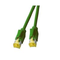Logo Rj45 patch cable s/ftp, cat.6a, tm31, d�?twyler 7702, 1m, green k8580gn.1
