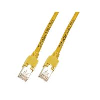 Logo Rj45 patch cable s/utp, cat.5e, tm11, d�?twyler cu 5502 pvc, 20m, yellow k8702.20