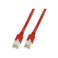 Logo Rj45 patch cable s/utp, cat.5e, tm11, d�?twyler cu 5502 pvc, 2m, red k8703.2