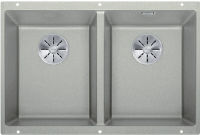 Logo Evier blanco subline 350/350-u pdur gris perle manu inf - 523577