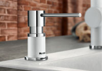 Logo Distributeur de savon lato gris perle/chrome - 525818