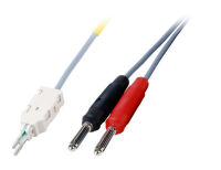 Logo Cordon de test 2/4 4 p�les, fiches pour modules de d�connexion lsa 2/10 10 paires 46116.0,5
