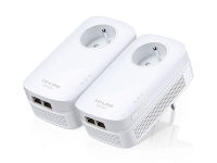 Logo Tp-link av20002-portgigabitpassthroughpowerlinestarter kit 2000mbps powerline data rate line-neutral/line-ground 2x2 mimo 2