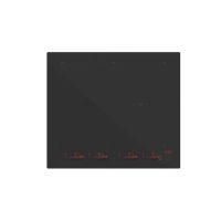 Logo Table induction noire mate 60 cm airlux - atif64bkm