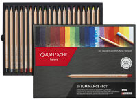 Logo Caran d'ache crayons de couleur luminance 6901, tui de 100 86040583
