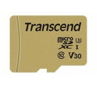Logo Transcend carte micro sdhc uhs i 500s class 10 8 go adaptate 185713