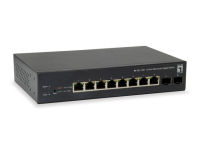 Logo Gel-1051, commutateur web intelligent gigabit � 10 ports, 2x gigabit sfp