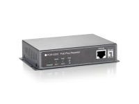 Logo R�p�teur fast ethernet poe+ 2 ports 30w, 2xpoe+ por-0202