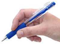 Logo Pentel stylo � bille r�tractable bk437, noir 5231542