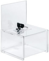 Logo Sigel urne pour actions, acrylique, (l)150 x (p)150 x (h)220 8203441