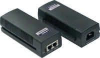 Logo Injecteur gigabit ethernet poe+ jusqu'� 30w, lantech poa-1000a