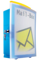 Logo Han bote aux lettres image'in, polypropylne, bleu 81420370