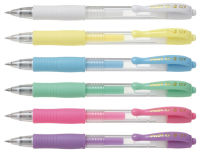 Logo Pilot stylo  encre gel g2 07 pastel, blanc pastel 5045270