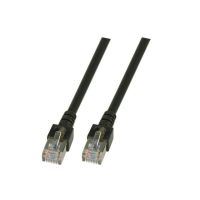 Logo C�ble patch rj45 sf/utp, cat.5e, pvc, cca, 2m, noir k5456.2
