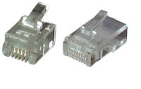 Logo Connecteur modulaire rj10 utp, e-mo 4/4 sf 37512.1-100