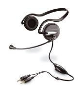 Logo Plantronics audio 345 (micro-casque contour de nuque + cde cordon) 37855-02