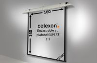 Logo Ecran encastrable au plafond celexon expert motoris� 160 x 160 cm 1090204