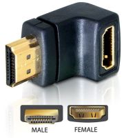 Logo Adaptateur hdmi male > hdmi femelle 90? coud? h423158
