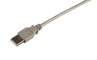 Logo C�ble de connexion usb2.0 aa, mm, 1,0 m, gris, classique k5253.1