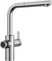 Logo Mitigeur blanco evol-s volume inox ur droite - 525211